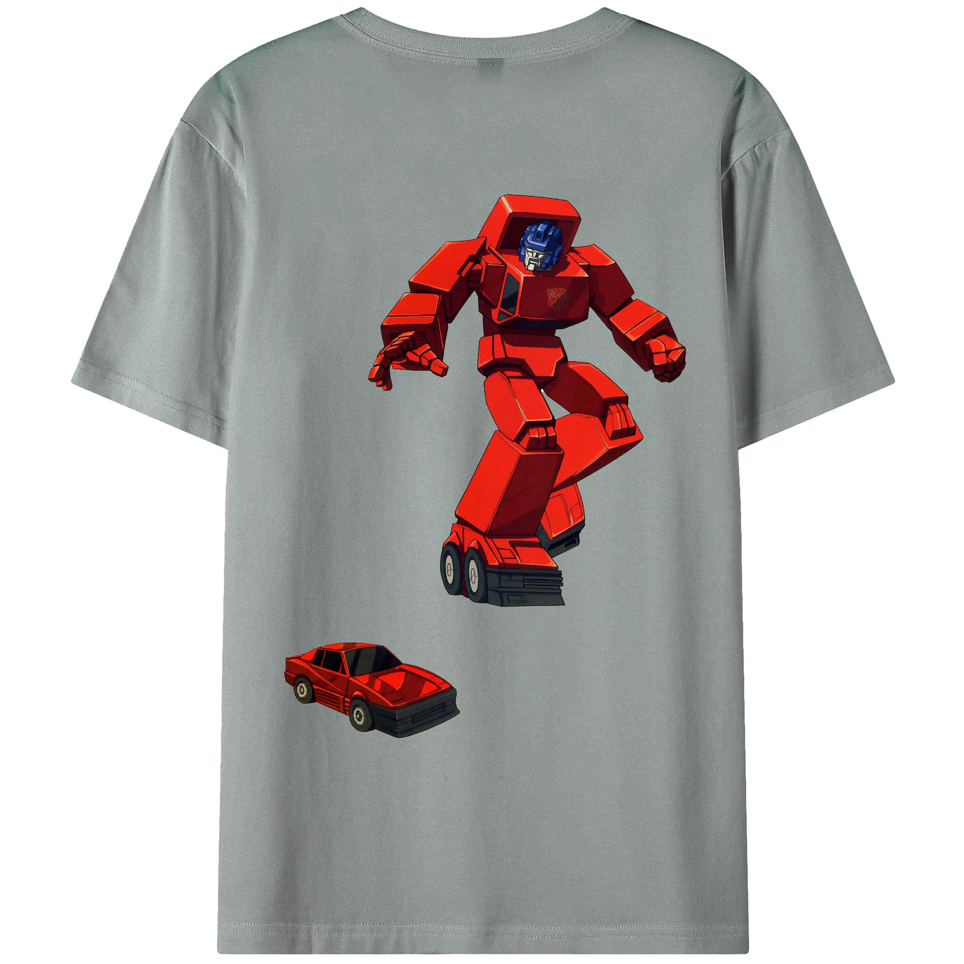 （画像用）  綿100％ メンズ半袖Tシャツ（バックプリント） 通気性